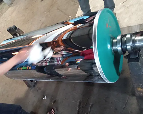 Grinding and polishing services.
