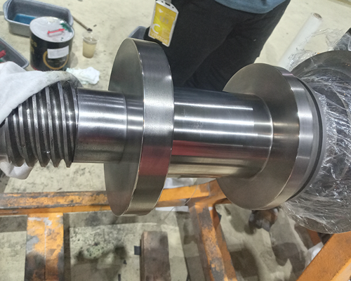 On-Site selective electroplating turbine.