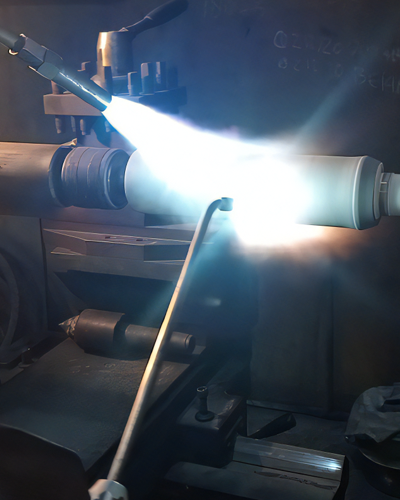 Thermal spray coating service.